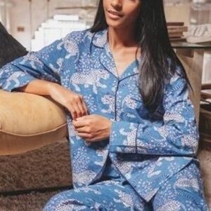 PrintFresh Bagheera Pajama Top Size Medium